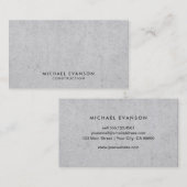 Simple Concrete Look Construction Professional 名刺 (正面/裏面)