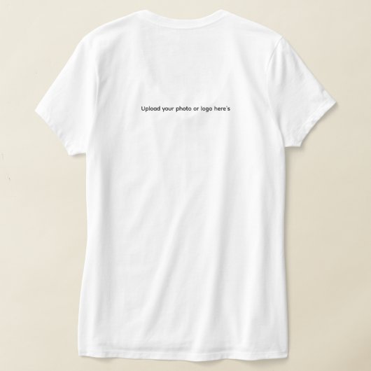Simple Contemporary Graphic Tシャツ (レイダウン裏面)