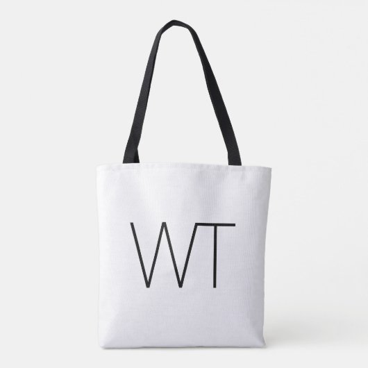 Simple ＆ Cool bag designed by a Japanese トートバッグ (裏面)