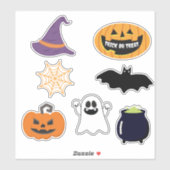 Simple Cool Halloween  シール (シート)