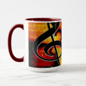 Simple Cool Stylish Notes マグカップ (左)