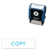 Simple Copy Rubber Stamp | Minimal Custom Office  セルフインキングスタンプ (インサイチュ)