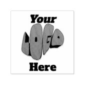 Simple Custom Business logo template セルフインキングスタンプ (デザイン)