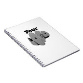 Simple Custom Business logo template ノートブック (右側)