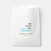 Simple Custom | DO WHAT YOU LOVE | ウェディング フェイバーバッグ (正面)
