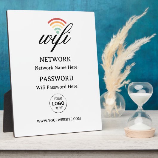 Simple Custom Guest Wifi Password and Network フォトプラーク (側面)