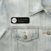 Simple Custom Logo Employee Magnetic Safety Pin 名札 (インサイチュ)