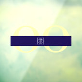 Simple Custom Logo Minimal door sign ウィンドウサイン (シート3)