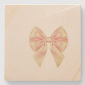 Simple custom QR code add you name logo Classic Ro ストーンコースター (正面)