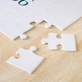 simple custom QR code add your name text  Classic  ジグソーパズル (側面)