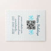 simple custom QR code add your name text  Classic  ジグソーパズル (横)