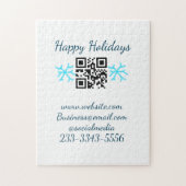 simple custom QR code add your name text  Classic  ジグソーパズル (縦)