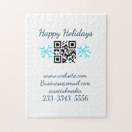 simple custom QR code add your name text  Classic  ジグソーパズル