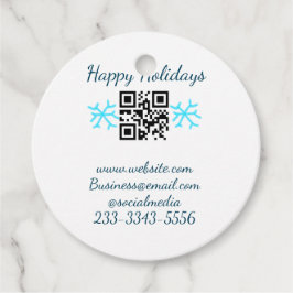 simple custom QR code add your name text  Classic  フェイバータグ