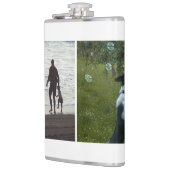 Simple Custom Two Photo フラスク (左)