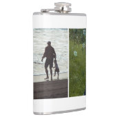 Simple Custom Two Photo フラスク (右)