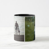 Simple Custom Two Photo マグカップ (中央)