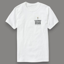 Simple Customizable Blank Business Corporate Tシャツ