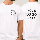 Simple Customizable business logo template Tシャツ