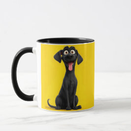 Simple Cute Dog Mug – Adorable Gift for Dog Lovers マグカップ