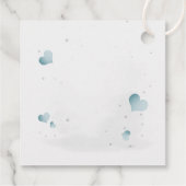 Simple cute little cartoon zebra  フェイバータグ (裏面)