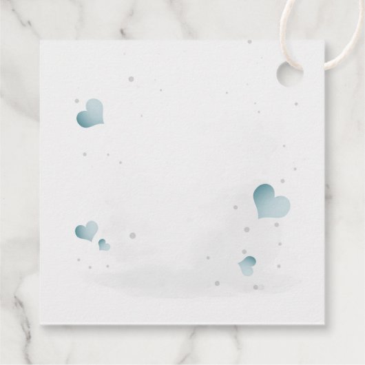 Simple cute little cartoon zebra  フェイバータグ (裏面)