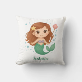 Simple cute little mermaid クッション