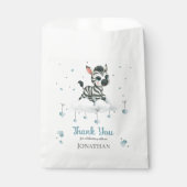 Simple cute little zebra  フェイバーバッグ (正面)