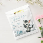 Simple cute little zebra  フェイバーバッグ (封をした状態)