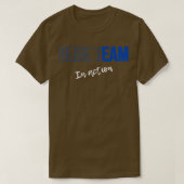 Simple Cyber Security Blue Team Hacking Profession Tシャツ (デザイン正面)