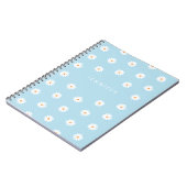 Simple Daisies Notebook for Kids ノートブック (左側)