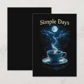 Simple Days サンキューカード (正面/裏面)