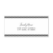 Simple Decorative Self Inking Rubber Stamp セルフインキングスタンプ (デザイン)