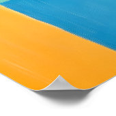 Simple Design Black Cat  ポスター (角)