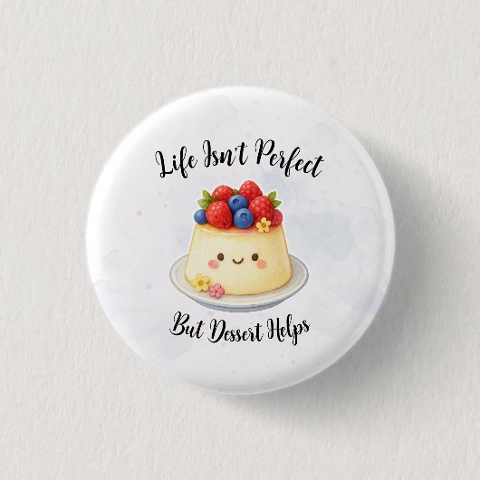 Simple Dessert Button 缶バッジ (正面)
