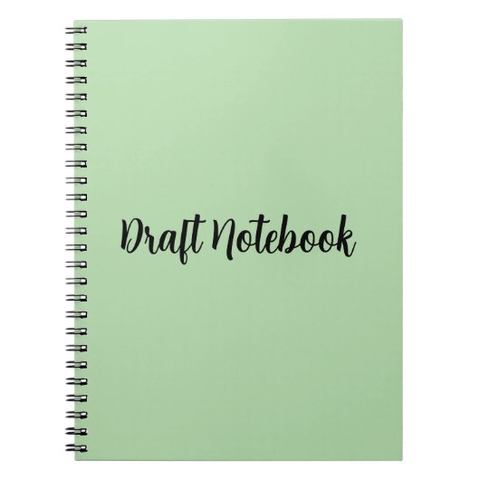 Simple Draft Book for School, homework & Projects ノートブック (正面)