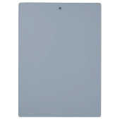 Simple dusty dove blue color クリップボード (裏面)