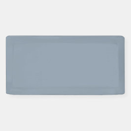 Simple dusty dove blue color 横断幕