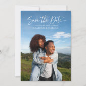 Simple Elegant 4-Photo Caligraphy QR Code (正面)