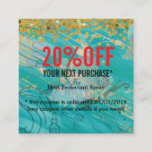 Simple Elegant Beauty Salon 割引カード (正面)