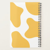 Simple Elegant Black White Gold Bold Year Quote プランナー手帳 (裏面)