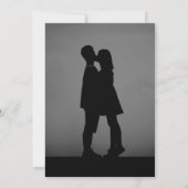 Simple Elegant Bold Script Photo Modern Wedding 招待状 (裏面)