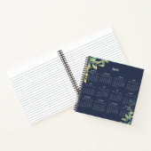 Simple Elegant Botanical 2026 Calendar |  ノートブック (内部)