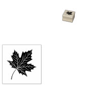 Simple Elegant Botanical Maple Leaf | Motif ラバースタンプ (押印)
