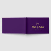 Simple elegant business light beauty salon ゲストブック (全面)