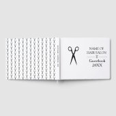 Simple elegant business light beauty salon ゲストブック (全面)