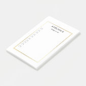 Simple elegant business light beauty salon ポストイット (アングル)