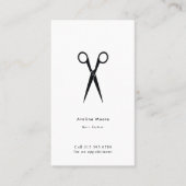 Simple elegant business light beauty salon 名刺 (正面)