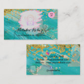 Simple Elegant  Facial Cleanser Foam Gel Cream 名刺 (正面/裏面)