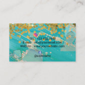 Simple Elegant  Facial Cleanser Foam Gel Cream 名刺 (裏面)